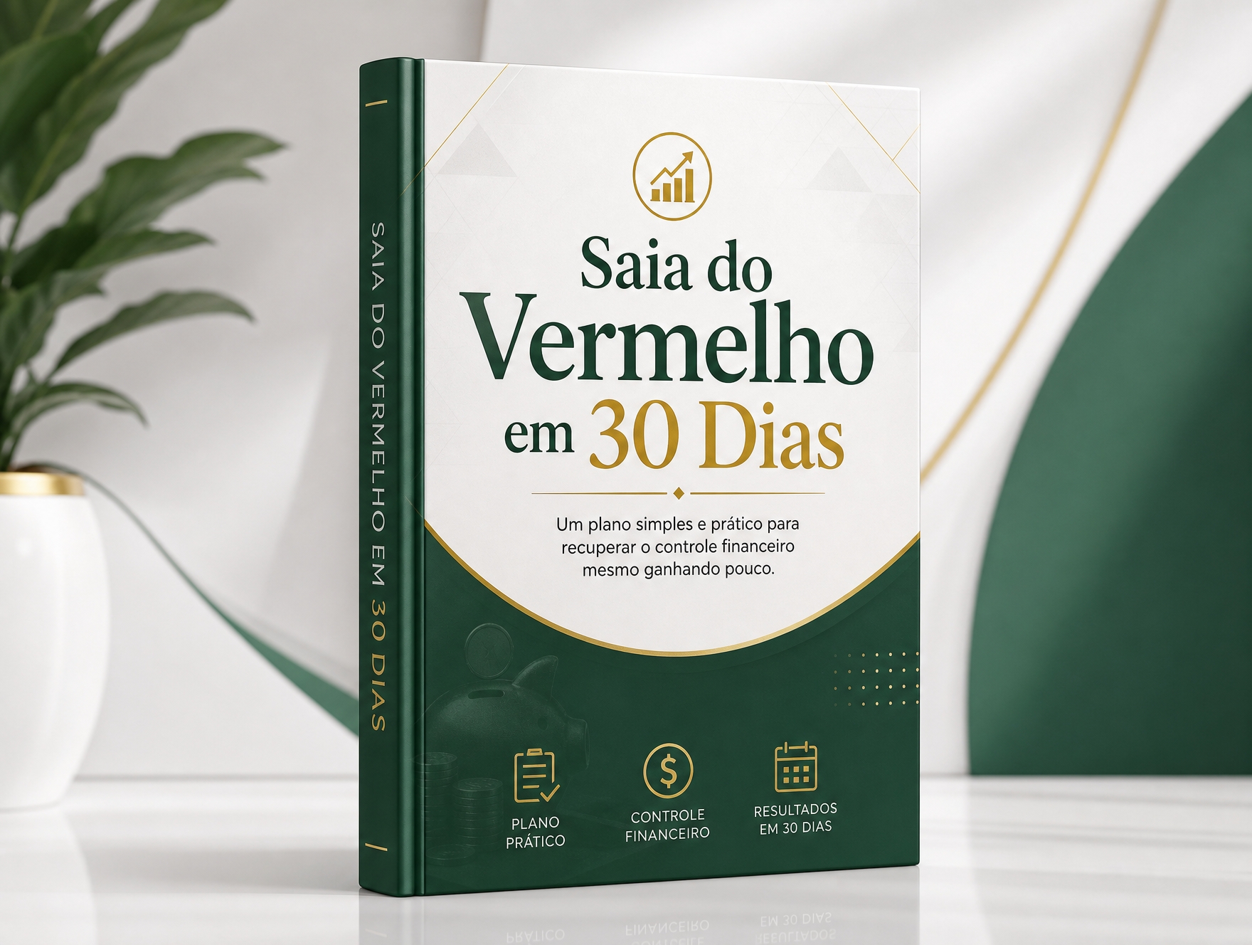 Mockup do Ebook Saia do Vermelho em 30 Dias
